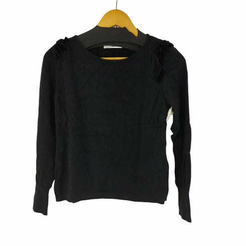 ルネ Rene リボン 長袖 ニット セーター カシミヤ混 レディース JPN:36